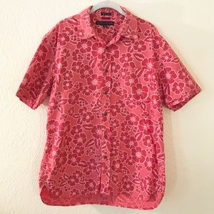Tommy Hilfiger Button Down Shirt Tropical Floral